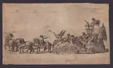 Remigio Cantagallina, Procession with River Gods, Etching