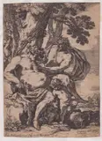 Nicolas Chaperon, Silenus, Etching