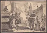Francesco Fontebasso, The Sacrifice of Polyxena,, 1744, From "Bacchanals" series. Etching