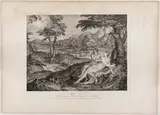 Pierre-Alexandre Aveline, Jupiter and Jo, after Andrea Schiavone