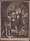 William Hogarth, The Bruiser, Etching and aquatint