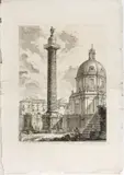Colonna Trajana by Giovanni Battista Piranesi, Etching, offered Nov 2024