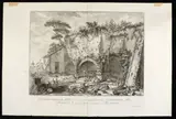 Veduta interna della Camera sepolcrale dirimpetto alla Chiesa di S. Sebastiano fuori le Mura by Giovanni Battista Piranesi, Etching, offered Nov 2024