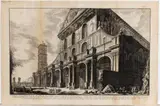 Veduta della Basilica di S. Paolo fuor delle mura by Giovanni Battista Piranesi, Etching, offered Nov 2024