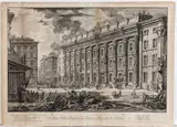 Veduta della Dogana di Terra a Piazza di Pietra by Giovanni Battista Piranesi, Etching, offered Nov 2024