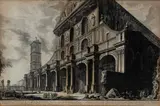 Veduta della Basilica di S. Paolofuor delle Mura by Giovanni Battista Piranesi, Etching, offered Nov 2024
