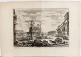 Veduta della Piazza di Monte Cavallo by Giovanni Battista Piranesi, Etching, offered Nov 2024
