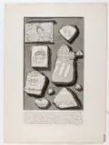 Ichnographia viciniae reliquiarum Theatri Pompejani by Giovanni Battista Piranesi, Engraving, offered Nov 2024