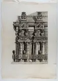 A Doric Colonnade Of Invention by Giovanni Battista Piranesi, Etching, offered Nov 2024