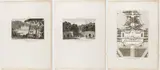 Jacques Charles Bonnard, Villa Aldobrandini, Lot of