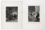 Celestino Turletti, Education | Martyrs of Grammar, Lot of two engravings. Etching