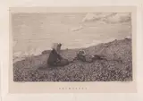 Telemaco Signorini, Spring, Etching on chine-collé