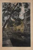 Angelo Rossini, Venetian Canal, Colour etching
