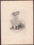 Villa Borghese by Mariano Fortuny Marsal, Etching, offered Nov 2024