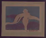 Luigi Bompard, The Dew, 1905, Three-color woodcut