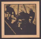 Francesco Nonni, Four faces, Two-color woodcut