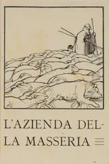 Duilio Cambellotti, L'azienda della masseria, Woodcut