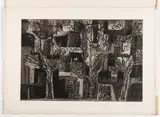 Boško Karanović, Podela | Obala I | Obala II | Bulevar | Topcider | Makis | Psenica | Odmor, 1962, Folder of eight prints. Aquatint
