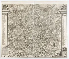 Pieter van der Aa, monumentis, Engraving and etching