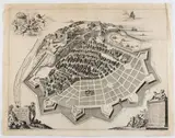 Johannes Blaeu, Nicaea ad Varum Cum Novo Urbis Increase, Etching and burin