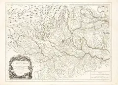 Nouvelle Carte de l'Etat de Milan avec une partie du Montferrat, du Piemont et de la Suisse by Paolo Santini, map of northern Italy, offered Nov 2024