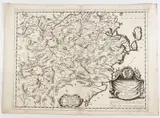 Vincenzo Maria Coronelli, Chekiang, and Kiangsi, Provinces of China..., Engraving and etching