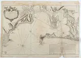 Jacques Nicolas Bellin, Carte Hydrographique de la Baye de Cadix, Hydrographic map of the Bay of Cadiz (Spain). Engraving and etching