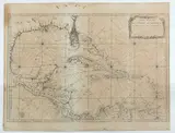 Jacques Nicolas Bellin, Carte réduite du golphe du Mexique et des isles de l'Amérique