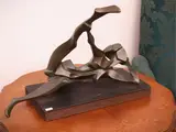 Caroline H. Newhouse, Female nude, bronze sculpture