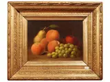 William H. Machen, Still life with fruit, oil on canvas