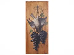 Michelangelo Meucci, Still lifes with game and fruit 1891, two oil paintings on panel