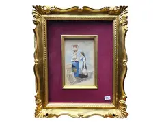 Water carriers by Giuseppe De Nigris, watercolor on paper, offered Sep 2026
