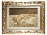 Gino Paolo Gori, Female nude, oil on canvas