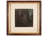 Ugo Capocchini, Crucifixion, oil on canvas