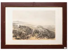 William Simpson, Battle scenes, series of three color lithographs