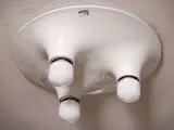 Triteti ceiling light, Artemide by Vico Magistretti, in white plastic material, offered Jul 2026