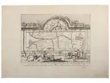 Giovanni Francesco Costa, Topografia del corso del fiume Brenta dalla Città di Padova alla laguna di Venezia, engraving