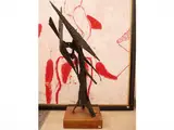 Dusan Dzamonja attribuito, Untitled, iron sculpture