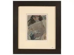 Rossana 1973 by Bruno Paoli, oil on panel, offered Jul 2026