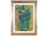 Ugo Capocchini, Vase of Flowers 1965, oil on canvas