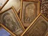 Raimondo Faucci, Stories of Pope Pius II Piccolomini, after Bernardino Pintoricchio, series of ten engravings on paper applied to canvas