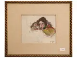 Arnaldo De Lisio, Face of little girl with doll