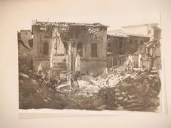 Pietro Annigoni, Destructions in Florence, series of six phototype reproductions