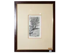 In Mugello by Giovanni Fattori, engraving, offered Jun 2026
