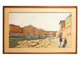 Fosco Pavi, View of Florence by the Renaioli 1982