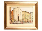 Fosco Pavi, View of Sant'Ambrogio 1980s