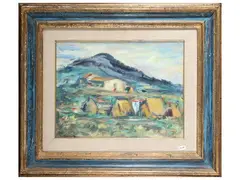 Campagna senese 1949 by Enzo Pregno, oil on panel, offered Jun 2026