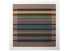 Composition by Mauro Reggiani, silkscreen print, offered Jun 2026