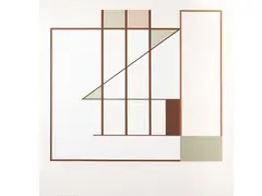André Heurtaux, Composition 1981-82, silkscreen print