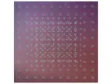 Ludwing Wilding, Stroboscopic drawing with circles 1984, silkscreen print